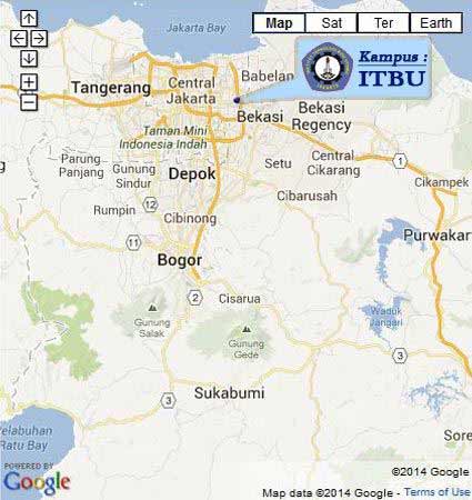 Campus Location & Map (Google Map) Budi Utomo Jakarta Institute of Technology Nomor